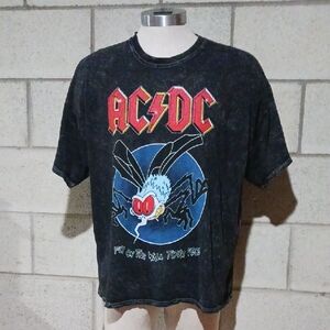 AC/DC Fly On The Wall 1985 Tour T-shirt Mens Size XL